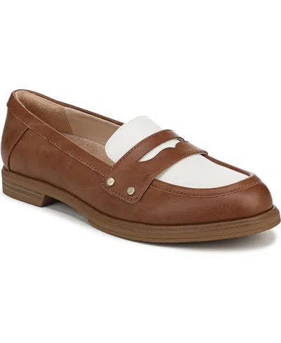 Dr. Scholl's Women's Hello Slip On Penny Loafers In Animal Print