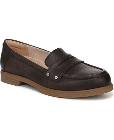 Dr. Scholl's Women's Hello Slip On Penny Loafers In Brown