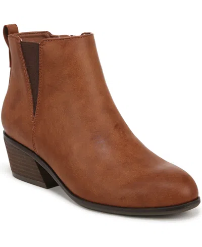 Dr. Scholl's Women's Lacey Chelsea Booties In Honey Faux Leather