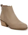 Dr. Scholl's Women's Lacey Chelsea Booties In Mocha Brown Microfiber
