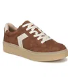 Dr. Scholl's Women's Madison-lace Closed Round Toe Lace Up Platform Sneakers In Brown