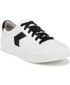 Dr. Scholl's Women's Madison Low Top Sneakers In White,black Faux Leather