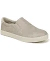Dr. Scholl's Women's Madison Cloud Slip On Sneakers In Light Gold Faux Leather