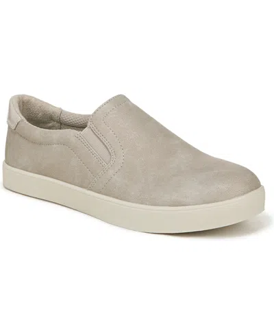 Dr. Scholl's Women's Madison Cloud Slip On Sneakers In Light Gold Faux Leather