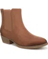 Dr. Scholl's Women's Mara Stacked Block Heel Chelsea Short Boots In Brown