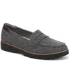 Dr. Scholl's Women's Nice Day Lug Sole Loafers In Gray