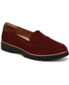 Dr. Scholl's Women's Nice Day Lug Sole Loafers In Red