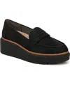 Dr. Scholl's Women's Nice Day Max Platform Lug Sole Loafers In Black Faux Leather