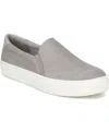 Dr. Scholl's Nova Slip-on Sneaker In Grey Microfiber