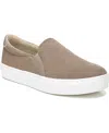 Dr. Scholl's Women's Nova Slip-on Sneakers In Woodsmoke Microfiber