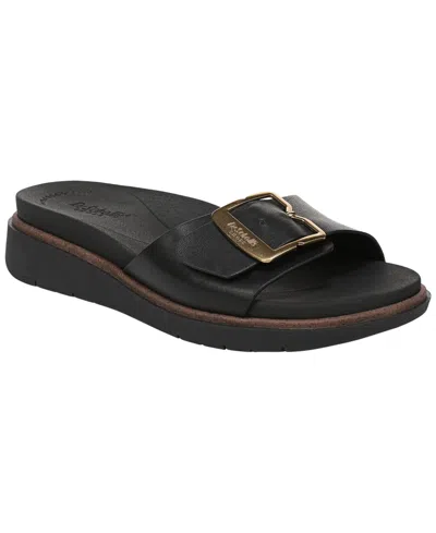 Dr. Scholl's Women's Paradis Slide Wedge Sandals In Black