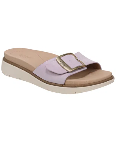 Dr. Scholl's Women's Paradis Slide Wedge Sandals In Purple