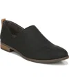 Dr. Scholl's Women's Ruler Slip-on Shooties In Black Embossed Faux Leather
