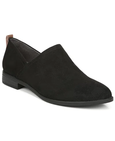 Dr. Scholl's Women's Ruler Slip-on Shooties In Black Microfiber