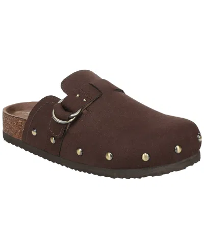 Dr. Scholl's Women's So Easy Slip-on Mule Clogs In Brown