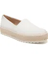 Dr. Scholl's Sunray Slip-on Espadrille Sneaker In White Canvas