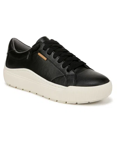 DR. SCHOLL'S WOMEN'S TIME OFF GO CLOSED ROUND TOE LACE UP PLATFORM SNEAKERS