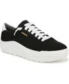 Dr. Scholl's Time Off Sneaker In Black Microfiber