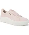 Dr. Scholl's Time Off Sneaker In Petal Pink Faux Leather