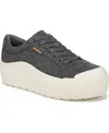 Dr. Scholl's Time Off Platform Sneaker In Gray