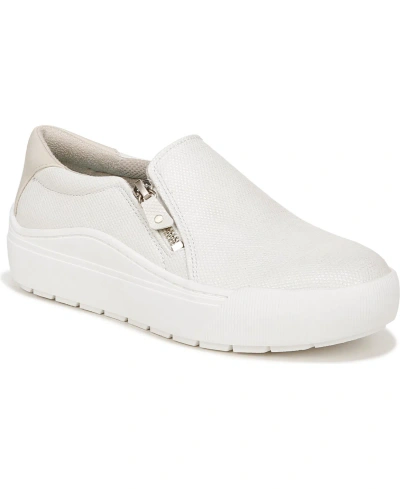 Dr. Scholl's Women's Time Off Now Slip-ons In Off White Faux Leather