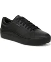 Dr. Scholl's Women's Time On Sr Slip-resistant Work Shoes In Black Leather