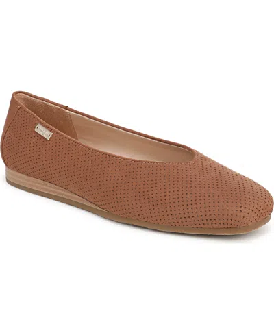 Dr. Scholl's Women's Violet Ballerina Slip-on Flats In Brown