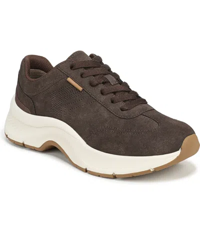 Dr. Scholl's Walk Mode Sneaker In Brown
