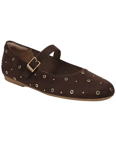Dr. Scholl's Wexley Jane Mary Jane Flat In Brown