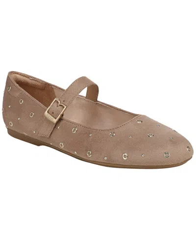Dr. Scholl's Women's Wexley Jane Stud Mary Jane Flats In Brown