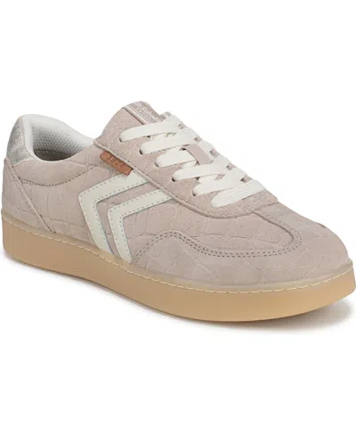 Dr. Scholl's Women's X Milk Bar Rebel Sport Low Profile Lace Up Sneakers In Black