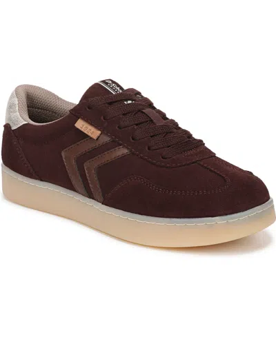 Dr. Scholl's Women's X Milk Bar Rebel Sport Low Profile Lace Up Sneakers In Brown