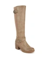 Dr. Scholl's Dr. Scholls Womens Prairie Zip Tall Boots In Animal Print
