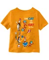 Dr. Seuss Boys Toddler 2t-5t The Cat In The Hat Short Sleeve T-shirt In Gold