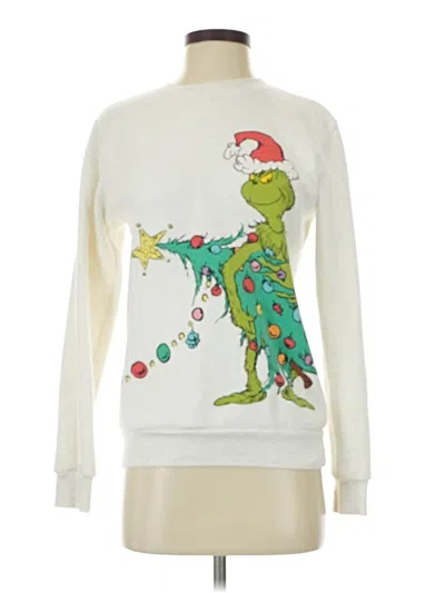 Pre-owned Dr. Seuss Long Sleeve Turtleneck In White