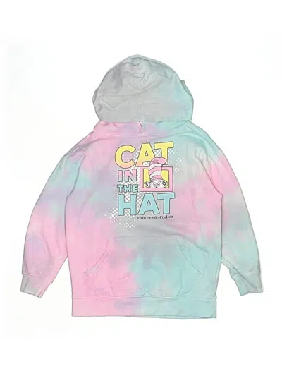 Pre-owned Dr. Seuss Kids' Pullover Hoodie In Pink
