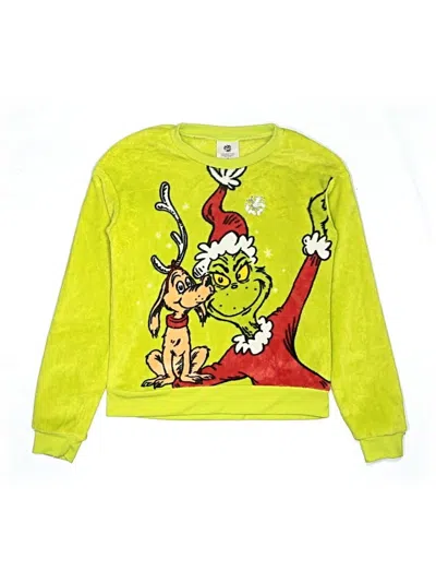 Pre-owned Dr. Seuss Kids' Pullover Sweater In Green