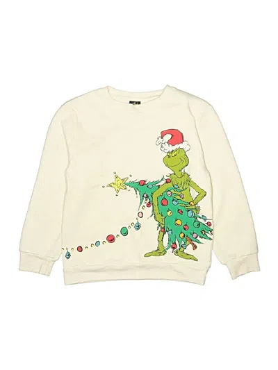 Pre-owned Dr. Seuss Kids' Pullover Sweater In Ivory