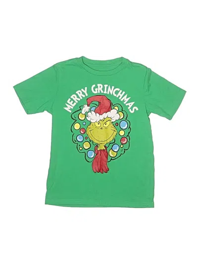 Pre-owned Dr. Seuss Kids' Short Sleeve T-shirt In Green