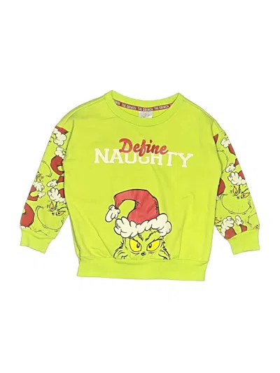 Pre-owned Dr. Seuss Kids' Sweatshirt In Yellow