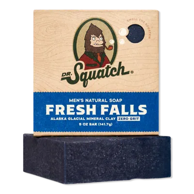 Dr. Squatch Men's All Natural Bar Soap - Fresh Falls