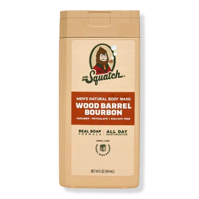 Dr. Squatch Men's Natural Body Wash - Wood Barrel Bourbon