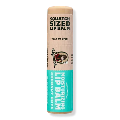 Dr. Squatch Men's Natural Moisturizing Lip Balm - Coconut Cove In Transparent