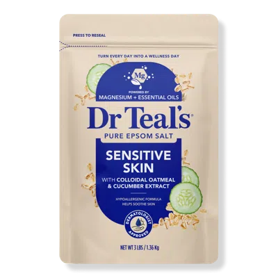 Dr Teal's Epsom Salt Magnesium Soak, Sensitive Skin With Colloidal Oatmeal & Cucumber Extract