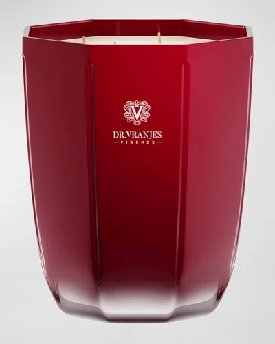 Dr Vranjes Firenze Candle Rosso Nobile 1000g (red Tourmaline) In Burgundy