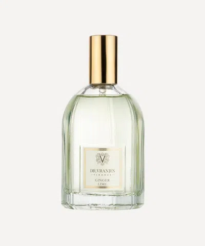Dr Vranjes Firenze Ginger Lime Room Spray 100ml In Green
