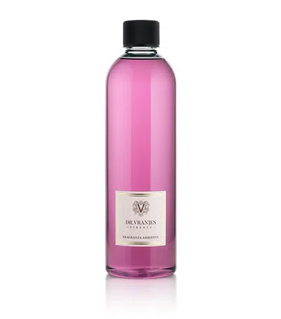 Dr Vranjes Firenze Peonia Black Jasmine Diffuser - Refill In Pink