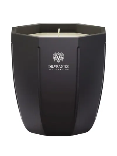 Dr Vranjes Firenze Rosa Tabacco S Scented Candle (200g) In Black