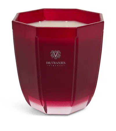 Dr Vranjes Firenze Rosso Nobile Candle In Red