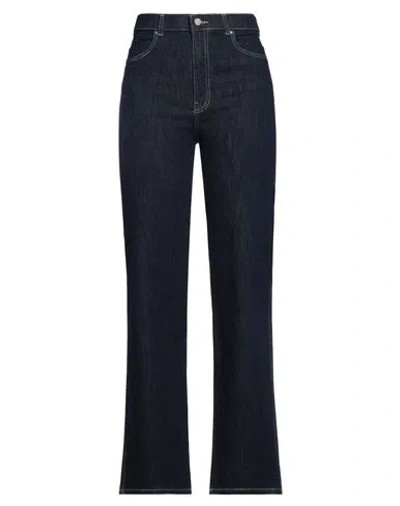 Dr. Denim Woman Jeans Blue Size L-32l Cotton, Polyester, Elastane In Black